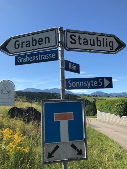 Ruhige Zimmer Im Gruenen Und Studio Im Naherholungsgebiet Sigigen Bagian luar foto